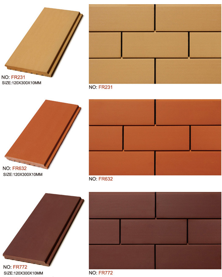 Building Wall Clay Terracotta Tiles