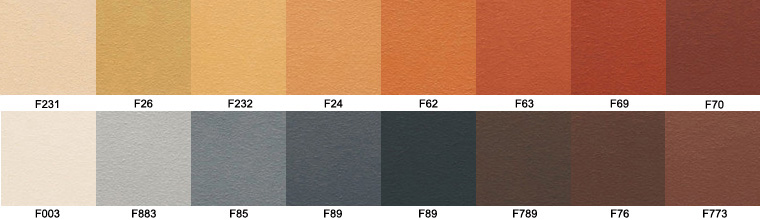 Plain Ceramic Curtain Wall System colors