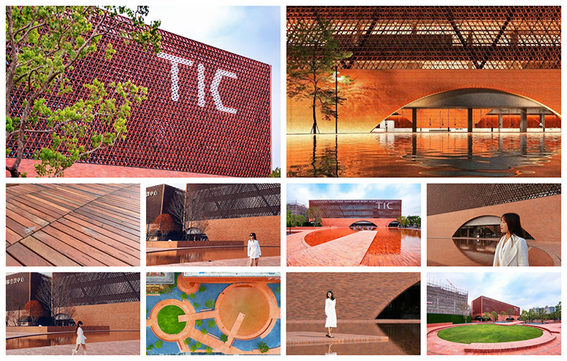 Crafting a Flowing Red: The Creative Collision of LOPO Terracotta's 1.7 Million Terracotta tiles and the TIC Arts Center
