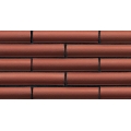 Brown Semi-Circle Raised Brick Panel Wall 