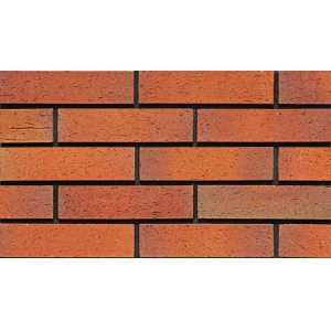 Conventional Red Brick Cladding for Fireplaces