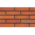 Conventional Red Brick Cladding for Fireplaces 