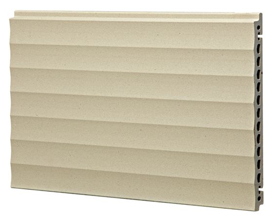 Corrugated Ceramic Facade Cladding