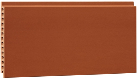 Plain surface terracotta panel