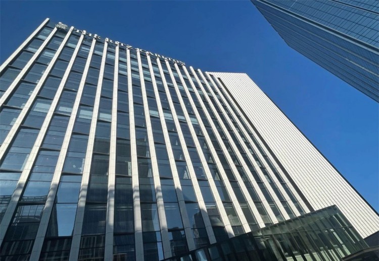 Terracotta and Curtain Wall Glass Combination | LOPO Facade Panels