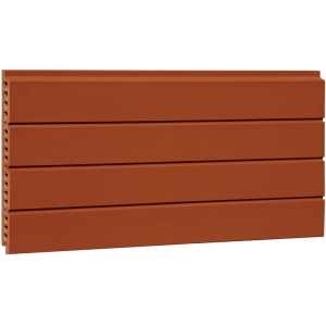 Grooved Terracotta Tiles Facade Panels