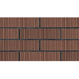Brown Upright Thin Brick Panels Never Fade