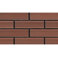 Natural Brown Horizontal Line Thin Brick Tiles 