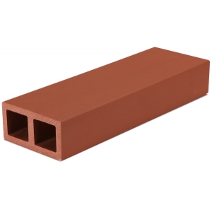 Unglazed Red Terracotta Louver Facade System