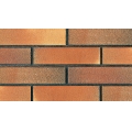 Kiln-Fired Mixed Color Brick Wall Facade 