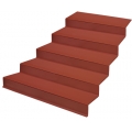 Simple Design Stair Decorative Terracotta Floor Tile 