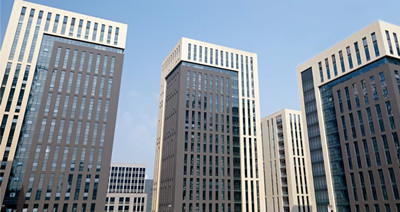 LOPO Terracotta Rainscreen Apply in Business Buildings